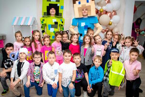 Фотография квеста-анимации Майнкрафт от компании Талантенок (Фото 1)