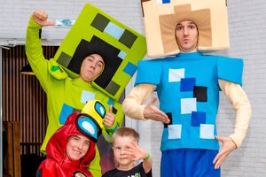 Фотография квеста-анимации Майнкрафт от компании Талантенок (Фото 3)