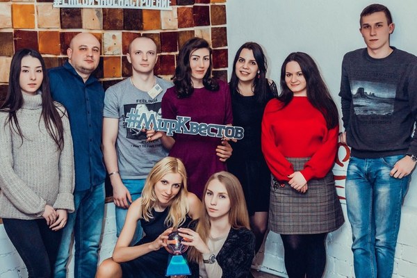 Команда «Мир Квестов» в квесте Спиритический сеанс